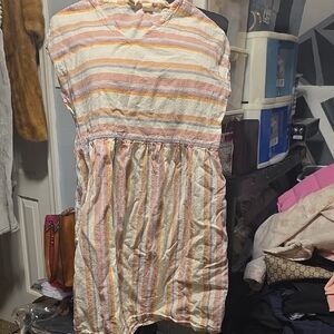 Roxy Multicolor Striped Dress